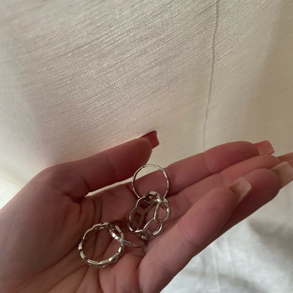 Silver Ring Set - Picture 4 of 7